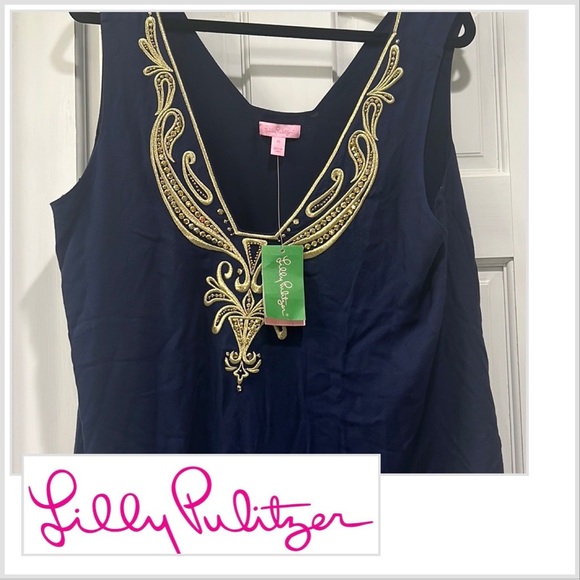 NEW Lilly Pulitzer Owen Top XL - Picture 1 of 4